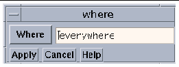 Screenshot of the Set Context dialog box. Buttons are Apply, Cancel, and Help.