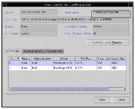 Screen capture of the View Controller Configuration window showing the Node name field.